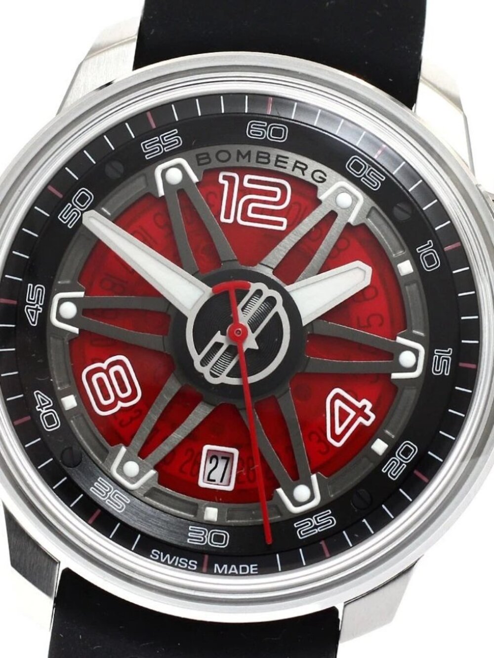 BOMBERG BB-01 CT43ASS.22-1.11 Date Red Dial Automatic Men's Watch_881579